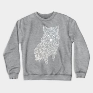 Lace Fox Crewneck Sweatshirt
